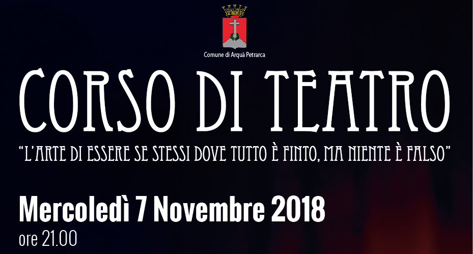 corso di teatro 2018/19