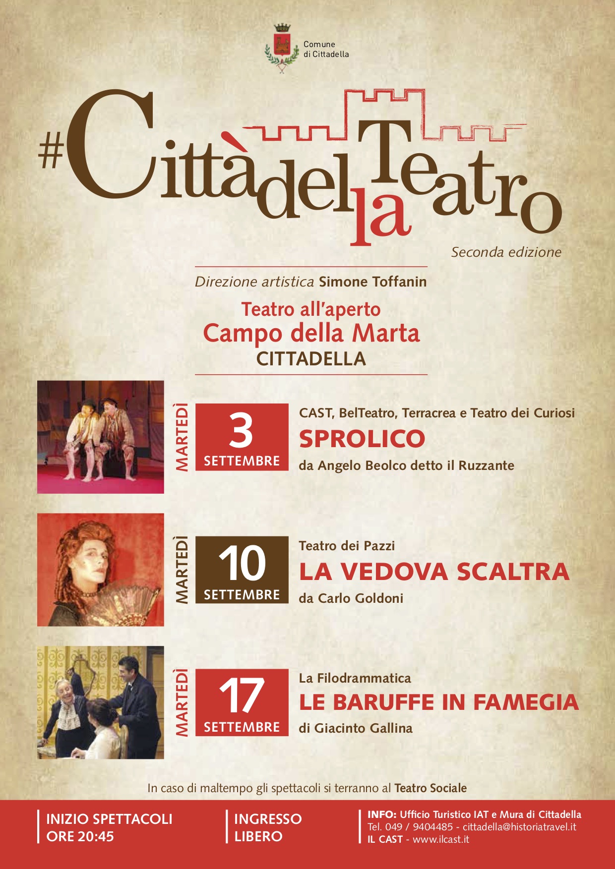 #CittàdellaTeatro 2019