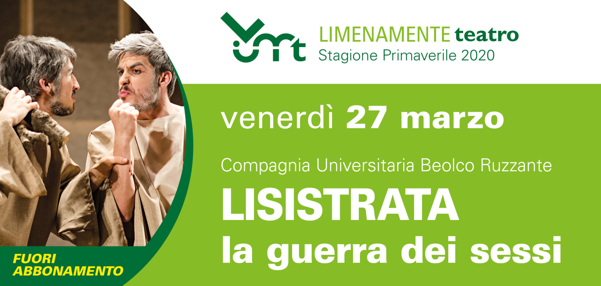 LISISTRATA – La guerra dei sessi SOSPESO