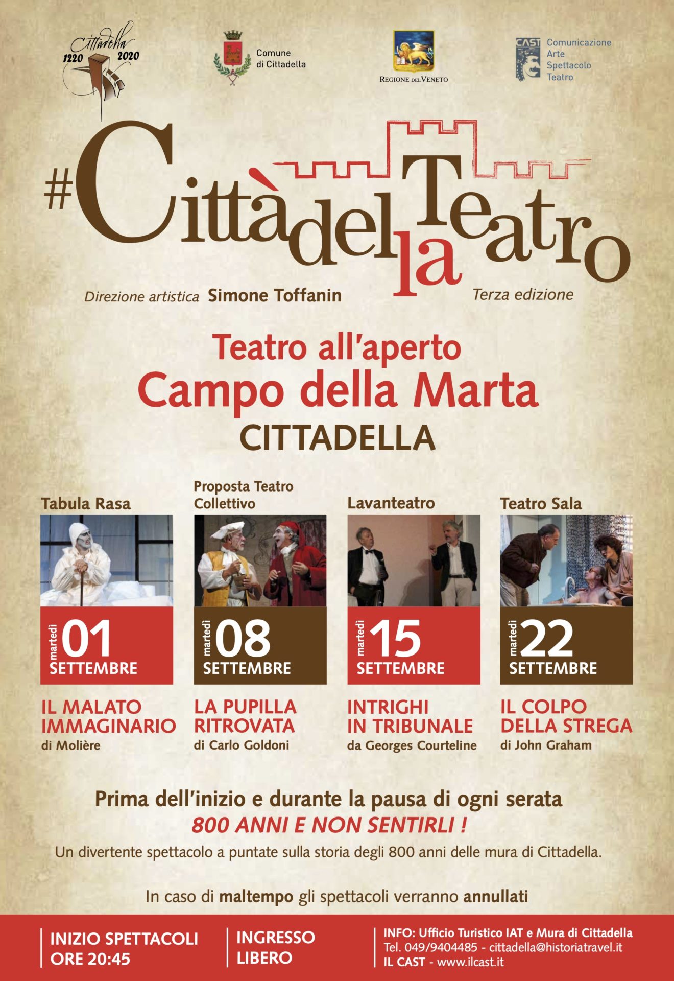 #cittàdellaTeatro 2020