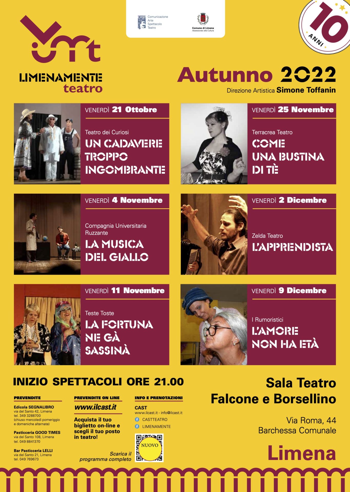 Limenamente Teatro Autunno 2022