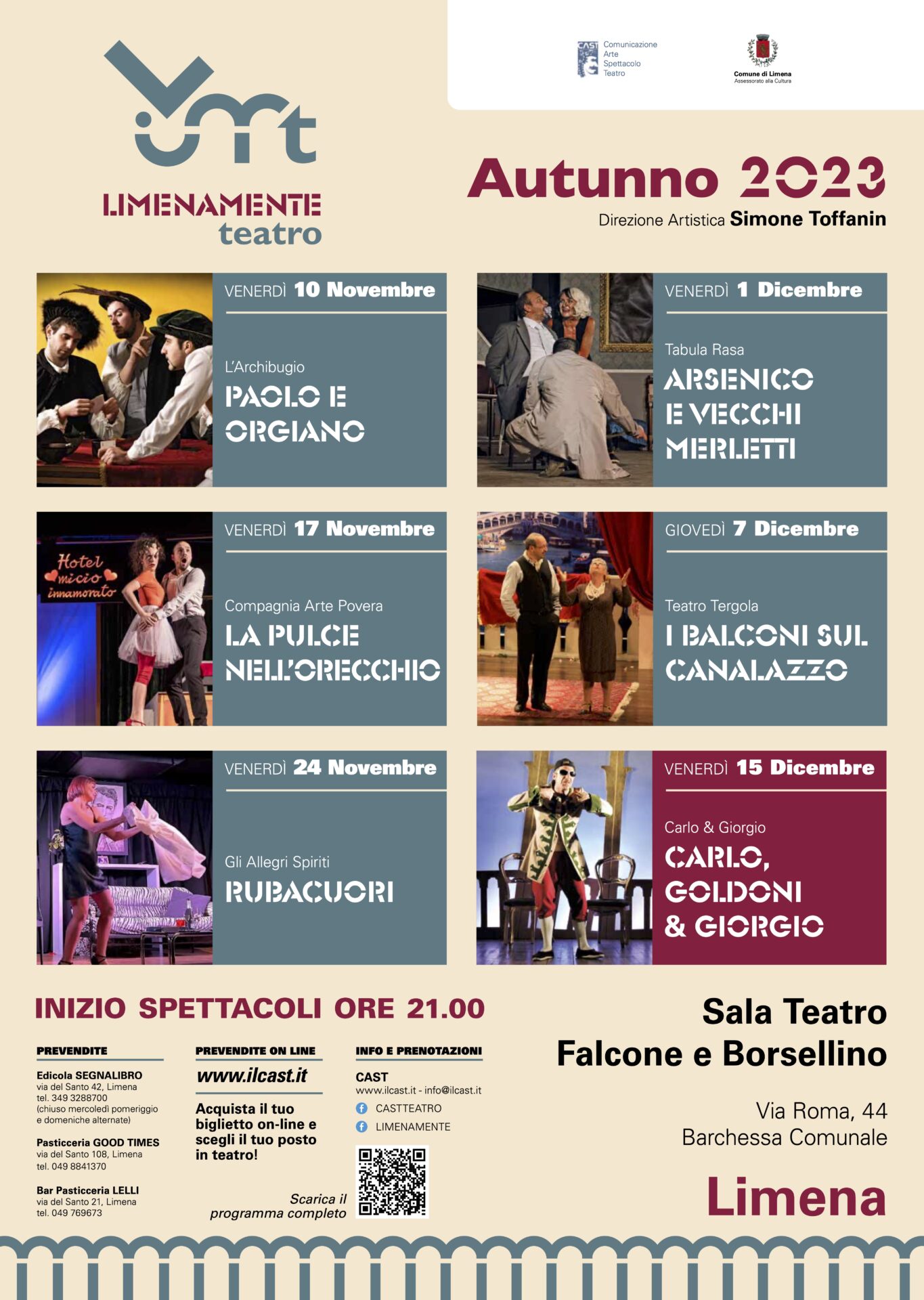 Limenamente Teatro Autunno 2023